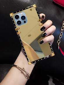 Ốp điện thoại hình chữ nhật màu trơn, chống sốc, thời trang, tương thích với iPhone 17 Pro Max/17 Air/14 Pro Max/16/16 Plus/16 Pro/16 Pro Max/7 Pro/8 Plus/XR/XS Max/11/11 Pro/11 Pro Max/12/12 Pro/12 Pro Max/13/13 Pro/13 Pro Max/14/14 Pro/14 Plus/14 Pro Max/15/15 Pro/15 Plus/15 Pro Max và Galaxy S25 FE/A17/A07/S25 Ultra. Màu sắc của ốp sẽ khác nhau dưới các điều kiện ánh sáng khác nhau, và bề mặt họa tiết được phủ một lớp màng bảo vệ. Phiên bản quốc tế, không phải phiên bản nội địa. - Vàng - Xem 6