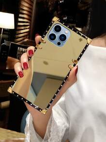 Ốp điện thoại hình chữ nhật màu trơn, chống sốc, thời trang, tương thích với iPhone 17 Pro Max/17 Air/14 Pro Max/16/16 Plus/16 Pro/16 Pro Max/7 Pro/8 Plus/XR/XS Max/11/11 Pro/11 Pro Max/12/12 Pro/12 Pro Max/13/13 Pro/13 Pro Max/14/14 Pro/14 Plus/14 Pro Max/15/15 Pro/15 Plus/15 Pro Max và Galaxy S25 FE/A17/A07/S25 Ultra. Màu sắc của ốp sẽ khác nhau dưới các điều kiện ánh sáng khác nhau, và bề mặt họa tiết được phủ một lớp màng bảo vệ. Phiên bản quốc tế, không phải phiên bản nội địa. - Vàng - Xem 3