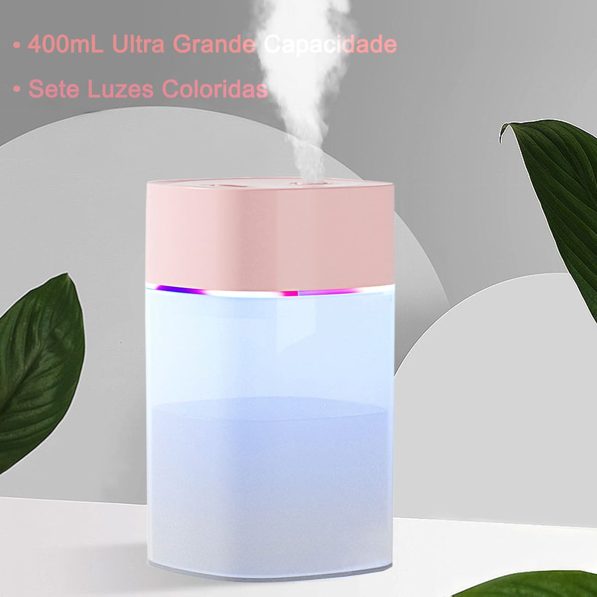 Humidifier - Różowy - Zobacz 1