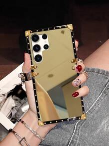 Ốp điện thoại hình chữ nhật màu trơn, chống sốc, thời trang, tương thích với iPhone 17 Pro Max/17 Air/14 Pro Max/16/16 Plus/16 Pro/16 Pro Max/7 Pro/8 Plus/XR/XS Max/11/11 Pro/11 Pro Max/12/12 Pro/12 Pro Max/13/13 Pro/13 Pro Max/14/14 Pro/14 Plus/14 Pro Max/15/15 Pro/15 Plus/15 Pro Max và Galaxy S25 FE/A17/A07/S25 Ultra. Màu sắc của ốp sẽ khác nhau dưới các điều kiện ánh sáng khác nhau, và bề mặt họa tiết được phủ một lớp màng bảo vệ. Phiên bản quốc tế, không phải phiên bản nội địa. - Vàng - Xem 7