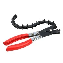 1入組車排氣管子切片機工具,排氣和切片機鏈條排氣切片機工具管子切片機,排氣衣架移動鉗適用於切割和拆卸的排氣 - 紅色 - 查看 1