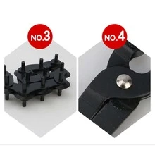 1入組車排氣管子切片機工具,排氣和切片機鏈條排氣切片機工具管子切片機,排氣衣架移動鉗適用於切割和拆卸的排氣 - 紅色 - 查看 7