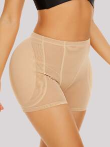 Butt Lifting & Shaping Panties, Padded Buttocks Shapewear For Women - Apricot - View 1