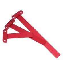 Woodworking Scribe 60-360mm T-type Ruler Hole Scribing ruler Aluminum alloy Line Drawing Marking Gauge DIY Measuring Tools - Red - View 7