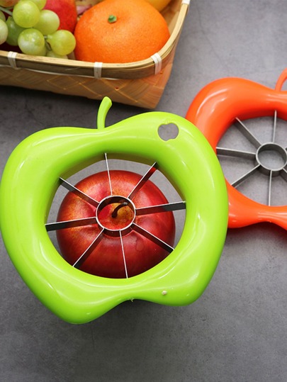 1 szt Losowy kolor Twórczy Stal Nierdzewna Jabłko Krajalnica Nóż