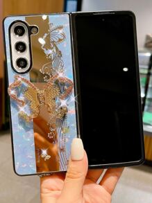 1 Miếng Vàng Gấp lại Hình Bướm Kim cương Dát Ốp lưng & bao da điện thoại Với Chống giọt bắn Đứng - Vàng - Xem 8