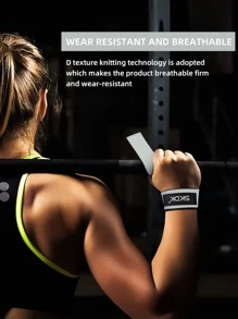 SKDK 1 Pair Strength Training Deadlifts Straps Gym Gym Wristbands Accessories