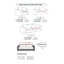 1入組熱帶印花圖案戶外藤椅子四季彈性沙發墊套 - 彩色 - 查看 4