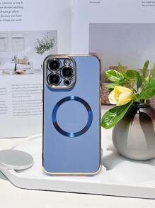 Magnetic Anti-fall Phone Case - Blue - View 1