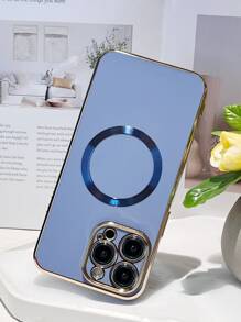 Magnetic Anti-fall Phone Case - Blue - View 5