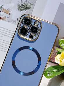 Magnetic Anti-fall Phone Case - Blue - View 3