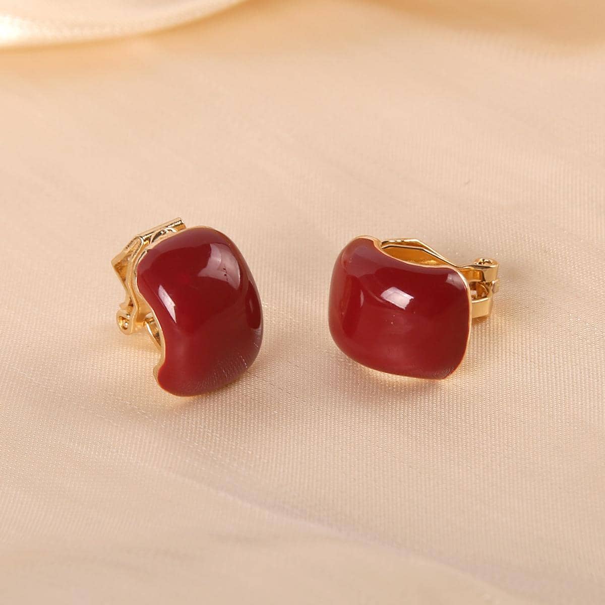 Orecchini Pendente Cuore In Oro Giallo 9kt - Foto 2