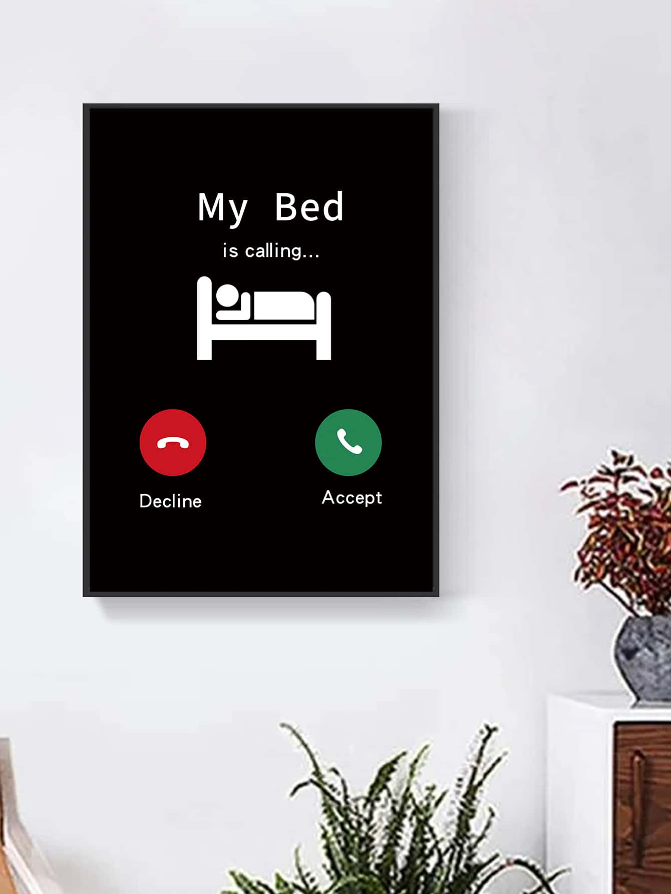 1pc Frameless Abstract Pattern Canvas Painting For Home Decoration - Multicolor - View 1