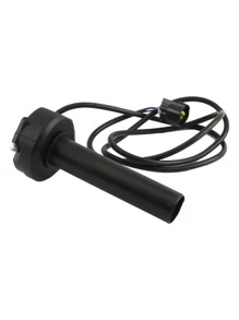 PowerMotor Electronic Throttle Handle With Dual Hall Sensor For Line Pulling, Black