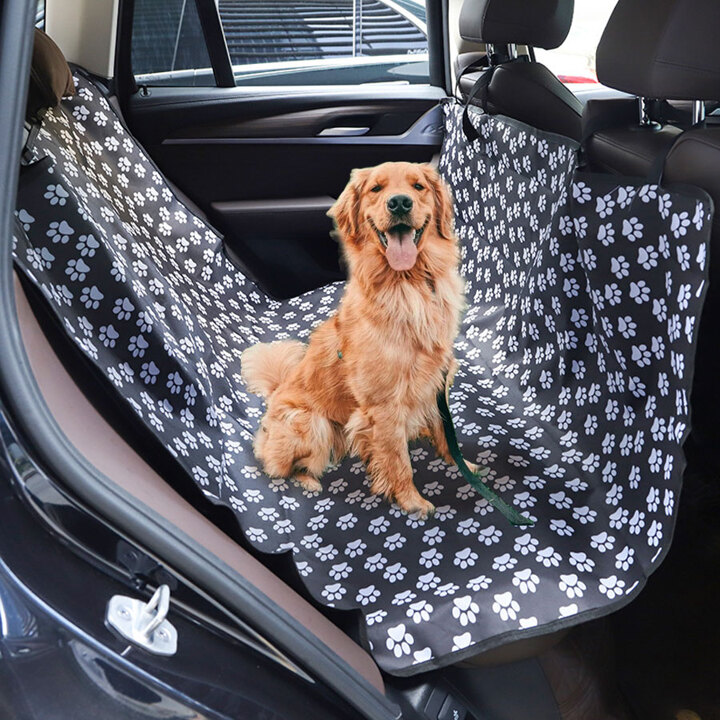 Pet Cushion Cartoon Pet Cushion Car Seat Cushion Used for Car Back Row Big Dog Cushion Made of Oxford Cloth Wear Resistant and Waterproof