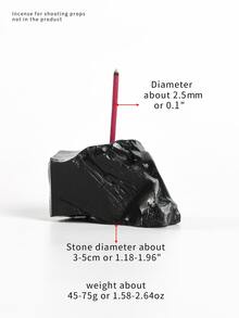 1入組天然紫水晶未經加工寶石香台裝飾用品 - 紫色 - 查看 5