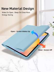 DANYCASE 适用于三星 Galaxy Tab A8 10.5 S6 Lite 10.4 S7 S8 11 S7 Plus S7 FE S8 Plus 12.4 保护壳带键盘平板电脑保护套 - 藍色 - 查看 4