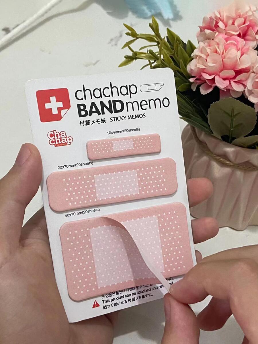 Random Color 3d Shaped Sticky Notes For Students Back To School | SHEIN USA