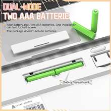 Ajazz AK871 Cyan Switch White Tea Cheerful Wireless Mechanical Keyboard Triple Patch Keycaps 2.4G Dual Mode Hot Swap - Yellow - View 6