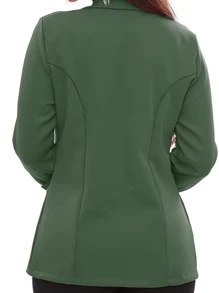Women Jackets - Army Green - View 3
