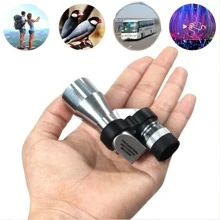 1pc Single Tube Mini Hd Corner Telescope - Light Grey - View 1