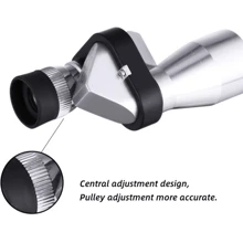 1pc Single Tube Mini Hd Corner Telescope - Light Grey - View 5