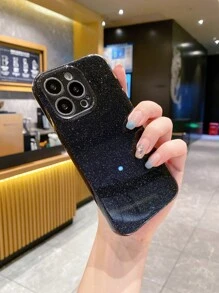 Glitter Phone Case - Black - View 2