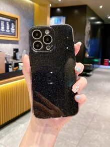 Glitter Phone Case - Black - View 5