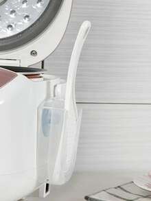 1 pieza unicolor Cuchara de arroz Estante de almacenaje - Blanco - Ver 11