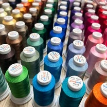 1 pieza Hilo de bordar multicolor alta resistencia poliéster para con bordado máquinas - PE029 - Ver 4