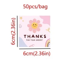 50 cái/gói Thiệp chúc mừng hình hoa hồng mini, có thể viết, tuyệt vời để trang trí hoa, ghi chú đóng gói quà tặng, v.v. Ngày lễ tình nhân trở lại trường - Nhiều màu - Xem 5