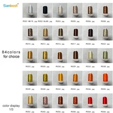 1 pieza Hilo de bordar multicolor alta resistencia poliéster para con bordado máquina - PE064 - Ver 8
