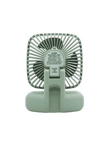 MEET SUN Sencillo ventilador de escritorio portátil para dormitorio de verano, ventilador de bolsillo portátil pequeño con carga USB