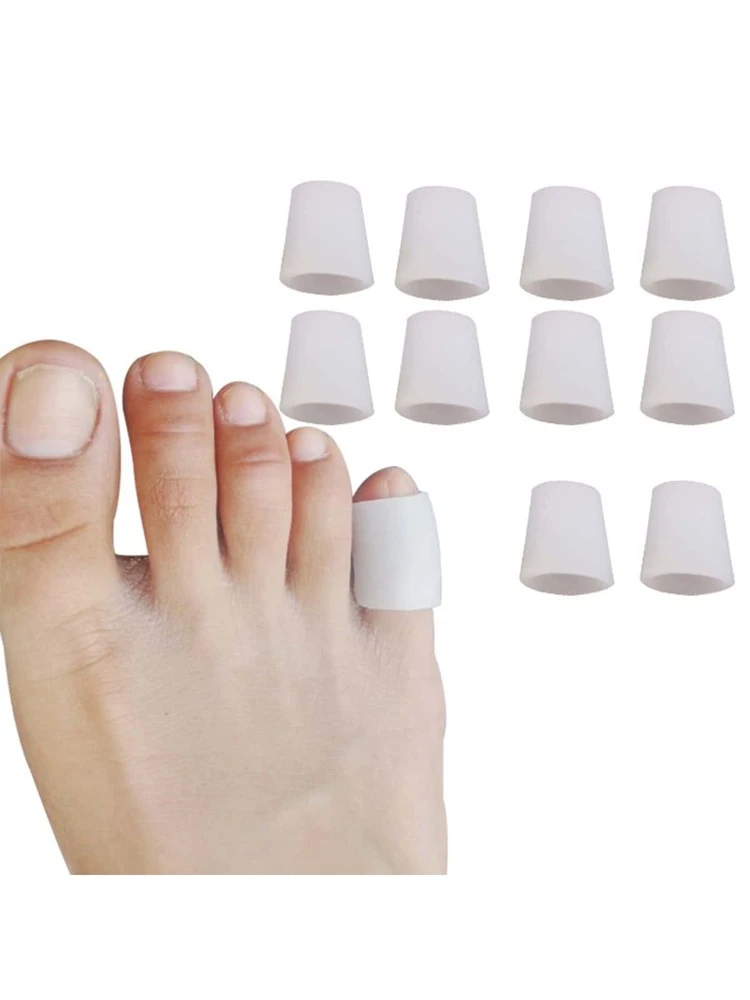 10pcs/Pack Toe Protector Sleeve, Anti-Friction Foot Toe Cover, Small Toe Cover, Foot Care Tools, Silicon Toe Tube, Thumb Care For Blisters, Hammer Toes, Corns,Makeup,Cheap,Room Decor,Vanity,Travel,Bedroom,Makeup Accessories,Puff,Makeup Blender,Powder Puff,Makeup Sponge,Cheap,Stocking Stuffers,Makeup,Makeup Tools,Cheap Stuff,Gifts,Gifts For Women,Christmas Gifts,Giveaways,Travel,Cheap Stuff,Travel Essential