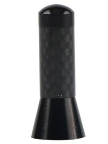 新款碳纖維螺絲金屬短短粗的天綫汽車造型屋頂天綫增強型信號適用於車配件 - 黑色 - 查看 5