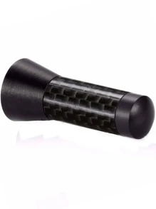 新款碳纖維螺絲金屬短短粗的天綫汽車造型屋頂天綫增強型信號適用於車配件 - 黑色 - 查看 6