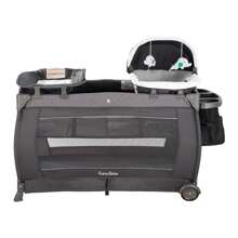 Pamo Babe Deluxe Foldable Playard For Baby & Toddler, Bassinet, Mattress, Changing Table For Newborn - 灰色 - 查看 2