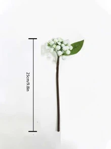 1pc Mini Nhân Tạo Quả Mọng Hoa Quả Giáng Sinh Quả Mọng Giả Và Hoa Xốp Nhỏ Trang Trí Đám Cưới Nhà Bàn Sắp Xếp Cây Trồng, Ngày Valentine, Quà Tặng - Màu xanh Bạc hà - Xem 7