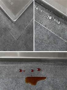 1 件厨房和浴室防水防霉纳米胶带，用于密封和填充，透明，适用于墙角、厕所等，贴纸，墙贴花，乙烯基贴花用于家庭装饰，春季装饰品让您的家焕然一新，拉玛装饰贴纸 - 無色 - 查看 10