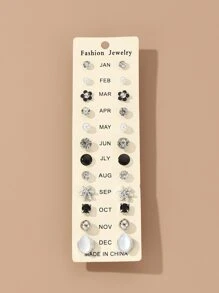 Bông tai trẻ em - Nhiều màu - Xem 1