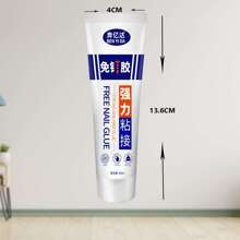 Adhesivo poderoso pegamento para azulejo de cerámica , cuarto de baño , de vidrio , de metal estante , impermeable - Blanco - Ver 7