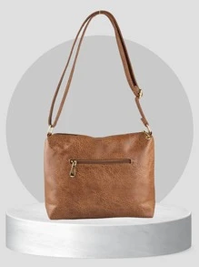 Women Crossbody - 棕色 - 查看 3