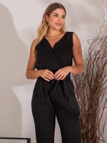 Women Jumpsuits - 黑色 - 查看 4