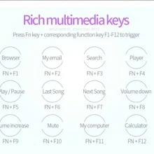 Punk Style USB Wired Gaming Keyboard With Led Lights For Game Office E-sports(non-mechanical Keyboard) - White - View 8