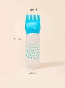 1 Miếng 180ML Trống Chai gói phụ , Applicator Chai Đối với Gốc tóc Lược Màu sắc Applicator Chai Với Thang Điểm Tốt Nghiệp - Màu xanh lam - Xem 2