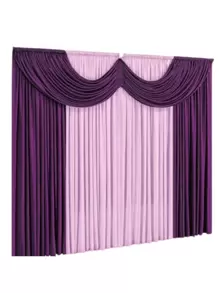 Curtains - 紫色 - 查看 1