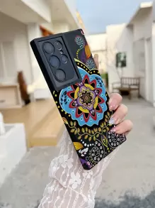 Flower Pattern Anti-fall Phone Case - Multicolor - View 7