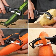 不銹鋼削皮刀,水果和蔬菜削皮刀,多功能土豆,瓜和水果刮刀和刨