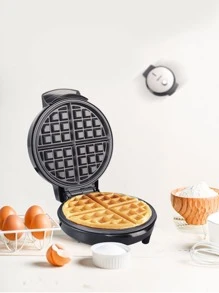 1入組插頭式1000w多功能薄餅機kj-505,高功率,快速加熱,加熱均勻,可拆卸設計,易於清潔,智能控溫,細膩質感,健康飲食,防沾粘設計,健康塗層,耐高溫手柄,操作簡便,家庭便攜式 - 黑色 - 查看 1