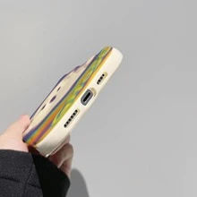 卡通幽靈圖案手機殼 - 彩色 - 查看 3